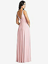 Rear View Thumbnail - Ballet Pink Bella Bridesmaids Dress BB131