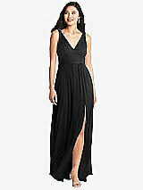 Front View Thumbnail - Black Bella Bridesmaids Dress BB131