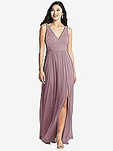 Front View Thumbnail - Dusty Rose Bella Bridesmaids Dress BB131