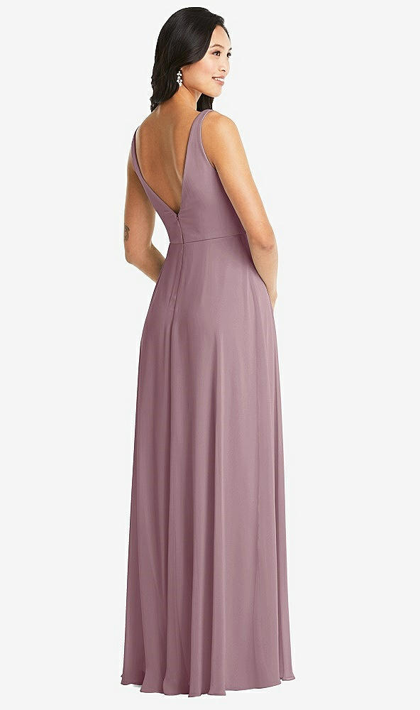 Back View - Dusty Rose Bella Bridesmaids Dress BB131