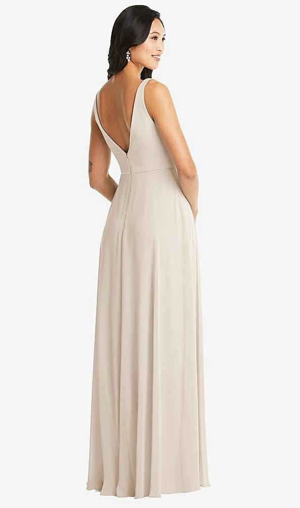 Back View - Oat Bella Bridesmaids Dress BB131