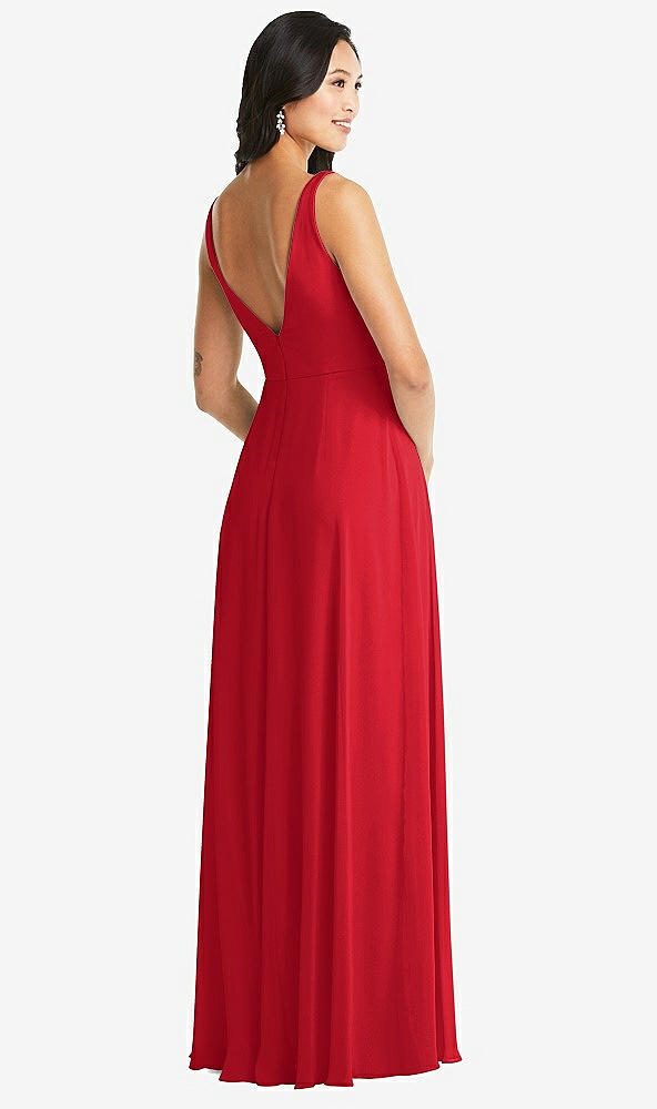 Back View - Parisian Red Bella Bridesmaids Dress BB131