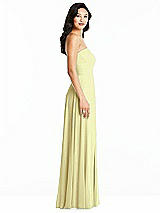 Side View Thumbnail - Butter Yellow Bella Bridesmaids Dress BB132