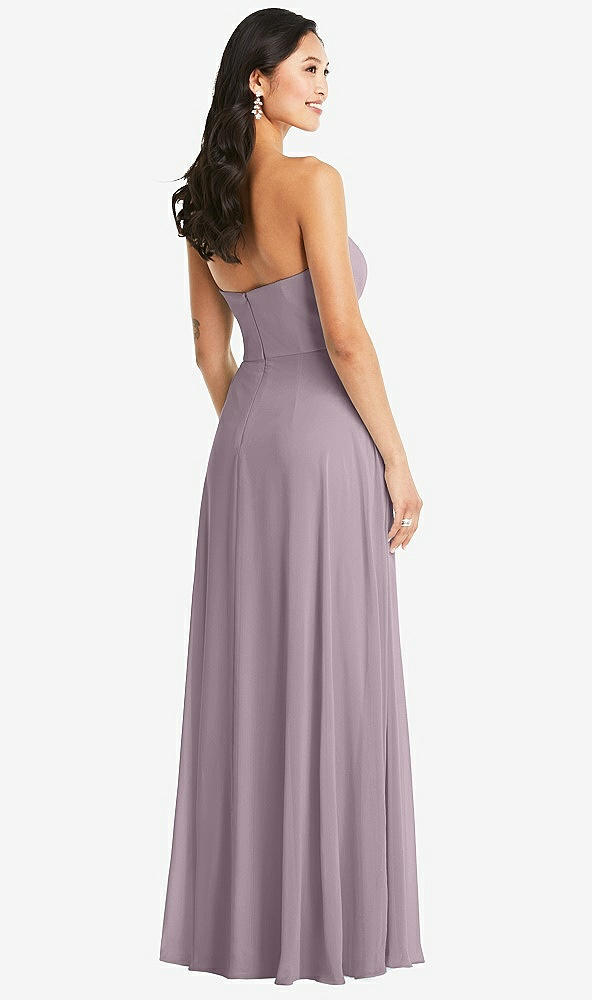 Back View - Lilac Dusk Bella Bridesmaids Dress BB132