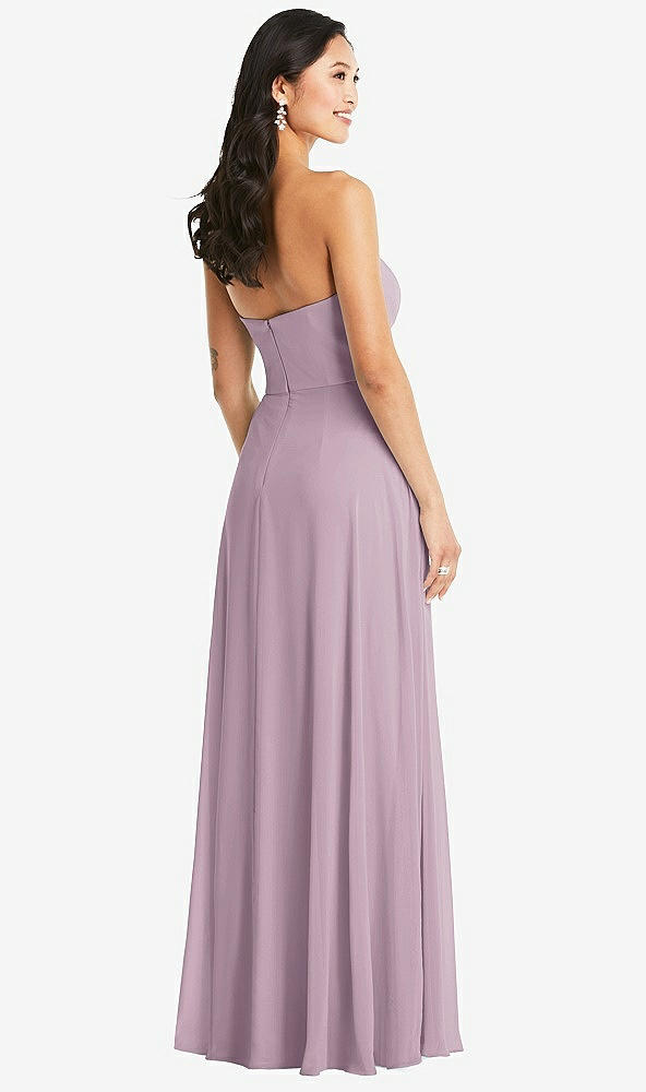 Back View - Suede Rose Bella Bridesmaids Dress BB132