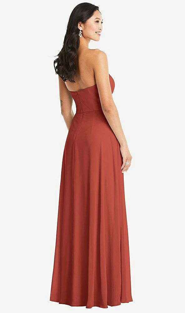 Back View - Amber Sunset Bella Bridesmaids Dress BB132