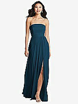 Front View Thumbnail - Atlantic Blue Bella Bridesmaids Dress BB132