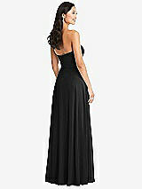 Rear View Thumbnail - Black Bella Bridesmaids Dress BB132