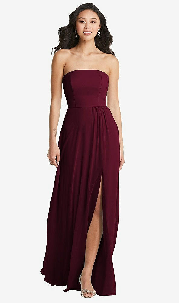 Front View - Cabernet Bella Bridesmaids Dress BB132