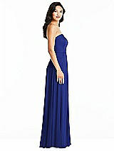 Side View Thumbnail - Cobalt Blue Bella Bridesmaids Dress BB132