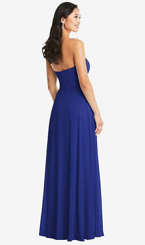 Back View - Cobalt Blue Bella Bridesmaids Dress BB132