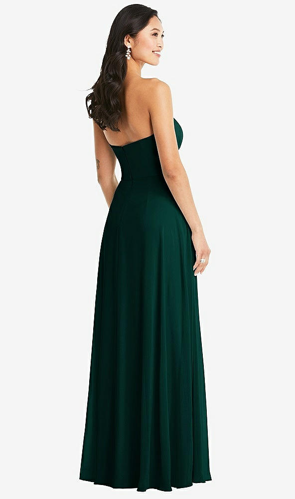 Back View - Evergreen Bella Bridesmaids Dress BB132