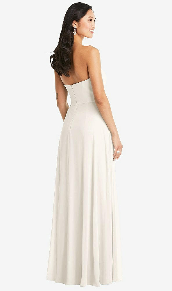 Back View - Ivory Bella Bridesmaids Dress BB132