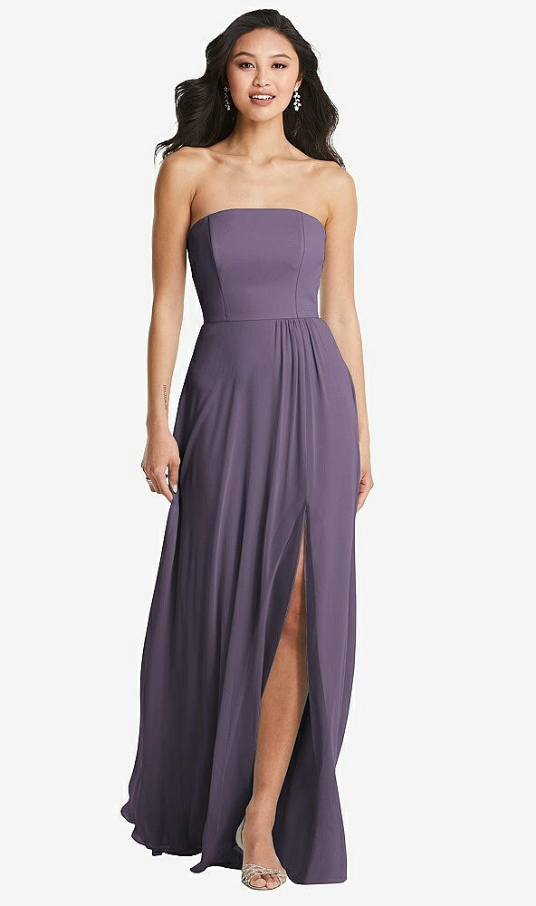 Front View - Lavender Bella Bridesmaids Dress BB132