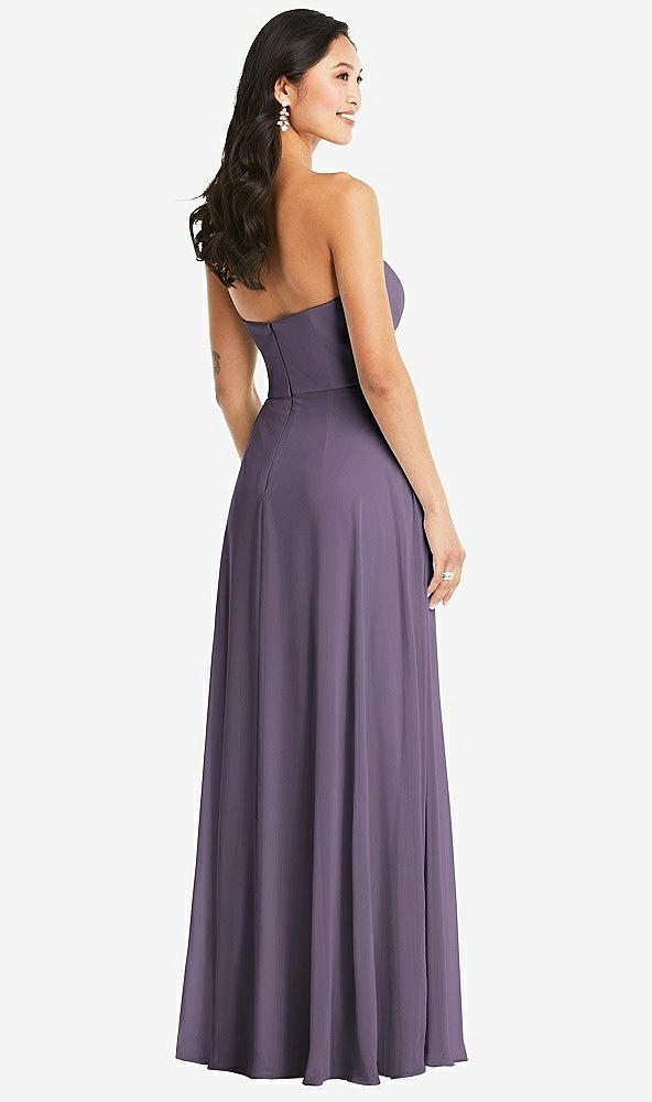 Back View - Lavender Bella Bridesmaids Dress BB132