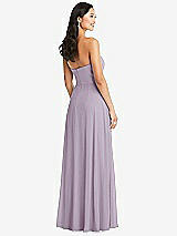 Rear View Thumbnail - Lilac Haze Bella Bridesmaids Dress BB132