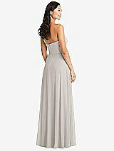 Rear View Thumbnail - Oyster Bella Bridesmaids Dress BB132