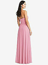 Rear View Thumbnail - Peony Pink Bella Bridesmaids Dress BB132