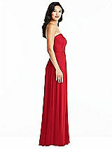 Side View Thumbnail - Parisian Red Bella Bridesmaids Dress BB132