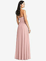 Rear View Thumbnail - Rose - PANTONE Rose Quartz Bella Bridesmaids Dress BB132