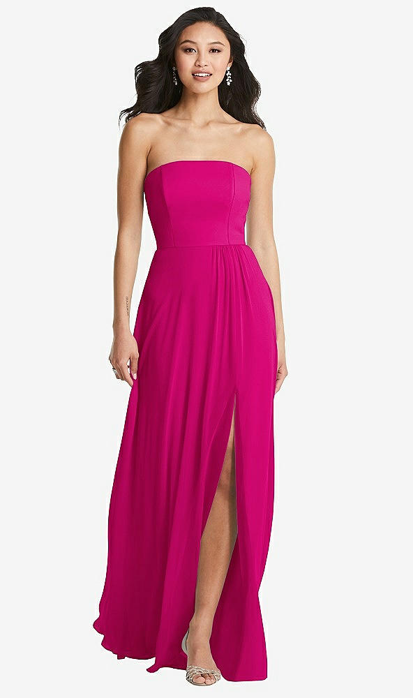 Front View - Think Pink Bella Bridesmaids Dress BB132