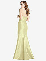 Rear View Thumbnail - Butter Yellow Bella Bridesmaids Dress BB133