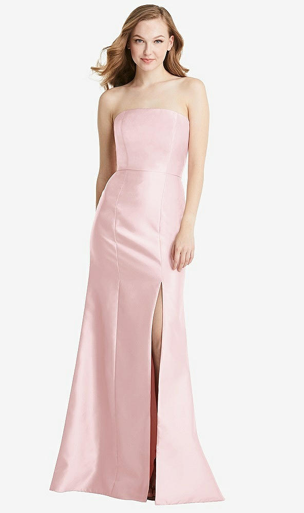 Front View - Ballet Pink Bella Bridesmaids Dress BB133