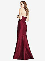 Rear View Thumbnail - Burgundy Bella Bridesmaids Dress BB133