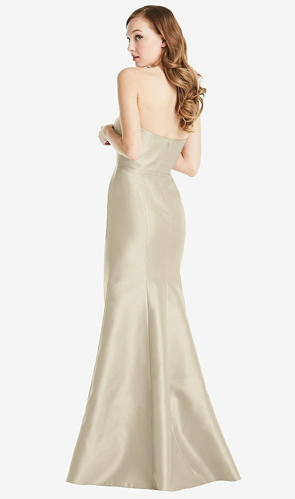 Back View - Champagne Bella Bridesmaids Dress BB133