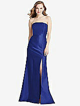 Front View Thumbnail - Cobalt Blue Bella Bridesmaids Dress BB133