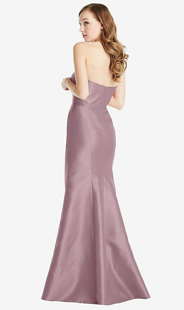 Back View - Dusty Rose Bella Bridesmaids Dress BB133