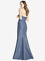 Rear View Thumbnail - Larkspur Blue Bella Bridesmaids Dress BB133