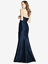 Rear View Thumbnail - Midnight Navy Bella Bridesmaids Dress BB133