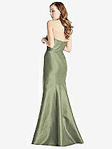 Rear View Thumbnail - Sage Bella Bridesmaids Dress BB133