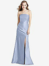 Front View Thumbnail - Sky Blue Bella Bridesmaids Dress BB133