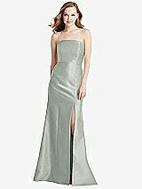 Front View Thumbnail - Willow Green Bella Bridesmaids Dress BB133