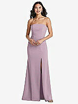 Front View Thumbnail - Suede Rose Bella Bridesmaids Dress BB134