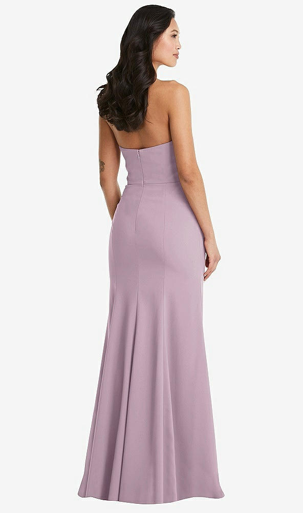 Back View - Suede Rose Bella Bridesmaids Dress BB134