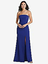 Front View Thumbnail - Cobalt Blue Bella Bridesmaids Dress BB134