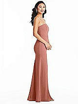 Side View Thumbnail - Desert Rose Bella Bridesmaids Dress BB134