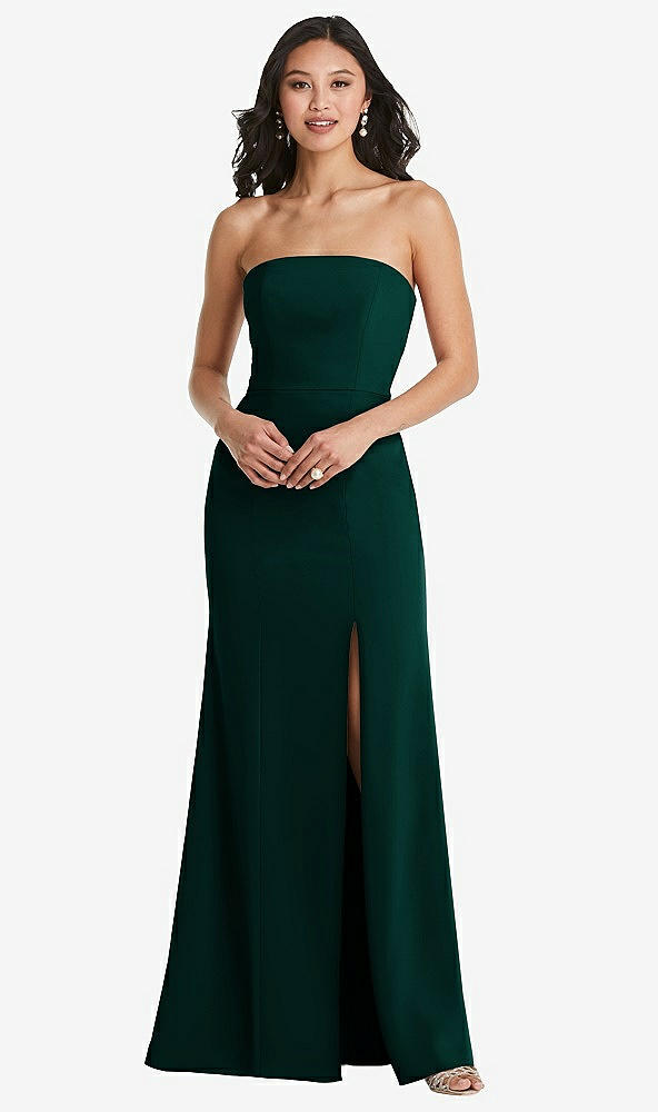 Front View - Evergreen Bella Bridesmaids Dress BB134