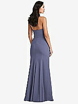 Rear View Thumbnail - French Blue Bella Bridesmaids Dress BB134