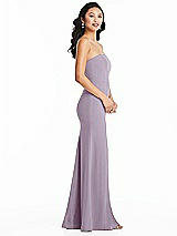 Side View Thumbnail - Lilac Haze Bella Bridesmaids Dress BB134