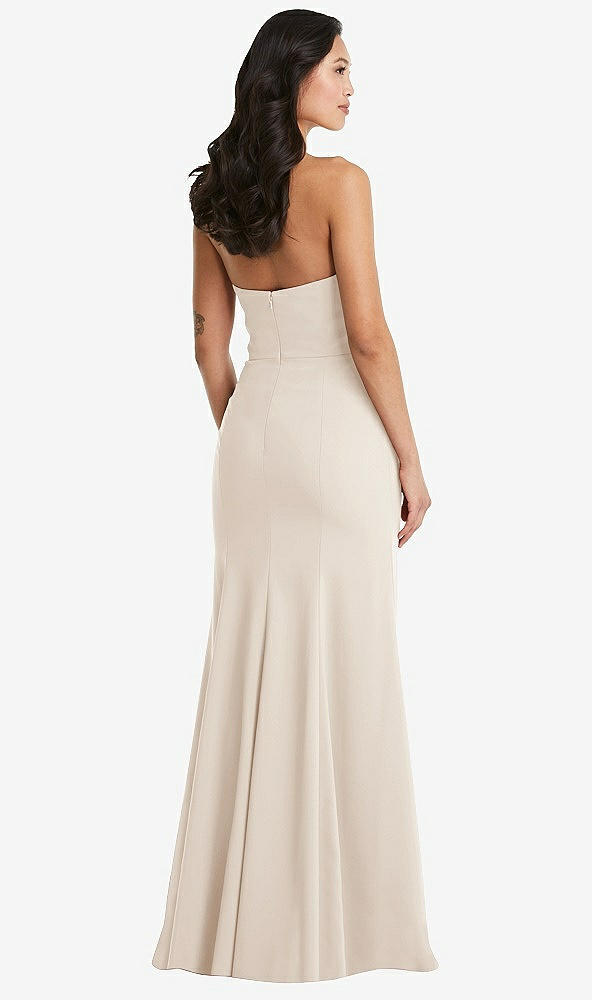 Back View - Oat Bella Bridesmaids Dress BB134