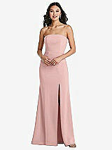 Front View Thumbnail - Rose - PANTONE Rose Quartz Bella Bridesmaids Dress BB134