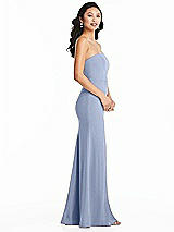 Side View Thumbnail - Sky Blue Bella Bridesmaids Dress BB134