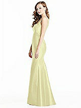 Side View Thumbnail - Butter Yellow Bella Bridesmaids Dress BB135