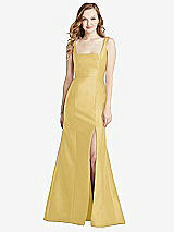 Front View Thumbnail - Maize Bella Bridesmaids Dress BB135