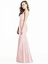 Side View Thumbnail - Ballet Pink Bella Bridesmaids Dress BB135