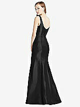 Rear View Thumbnail - Black Bella Bridesmaids Dress BB135